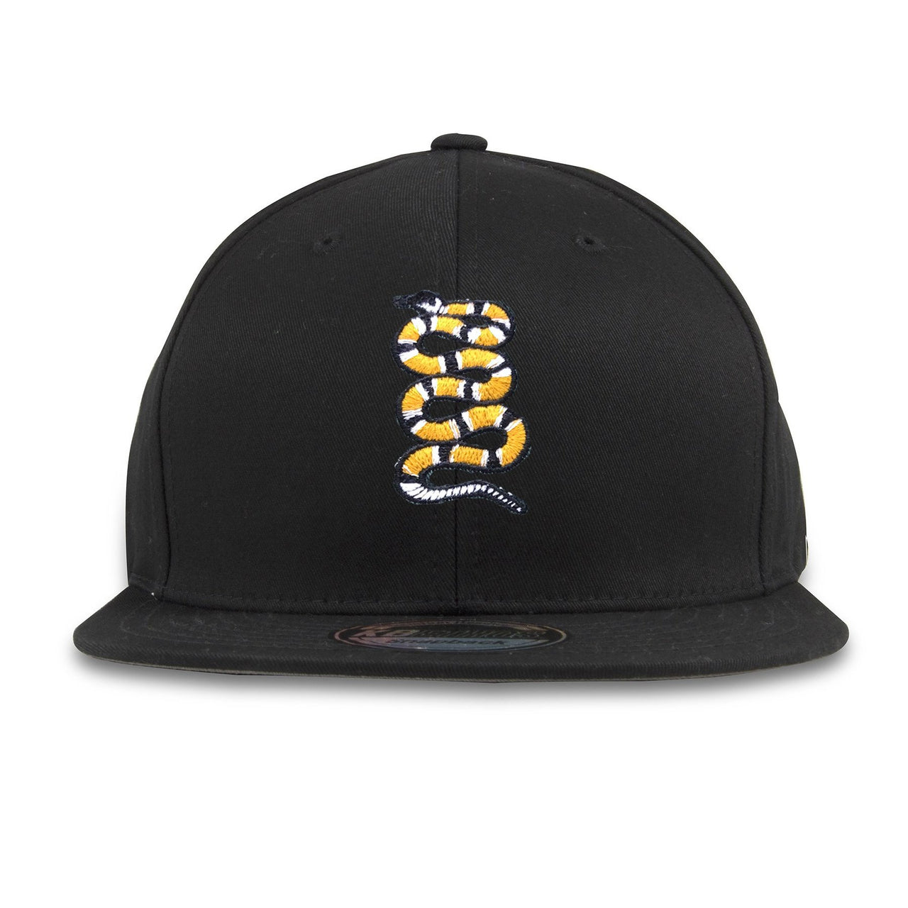 Reptile WMNS 12s Snapback | Coiled Snake, Black