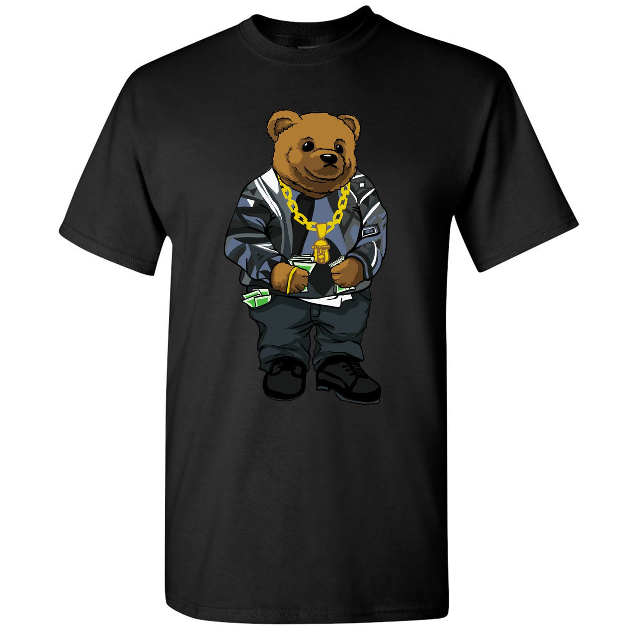 Cap and Gown 13s T Shirt | Sweater Bear, Black