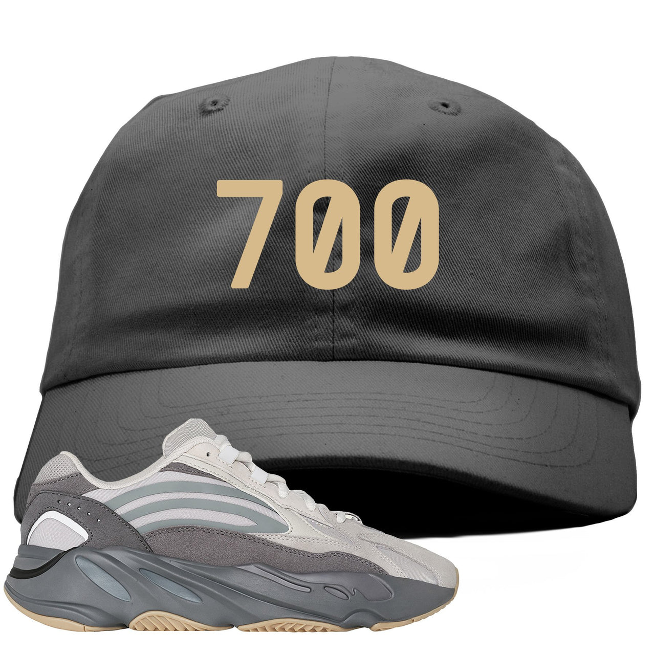 Tephra v2 700s Dad Hat | 700, Dark Gray
