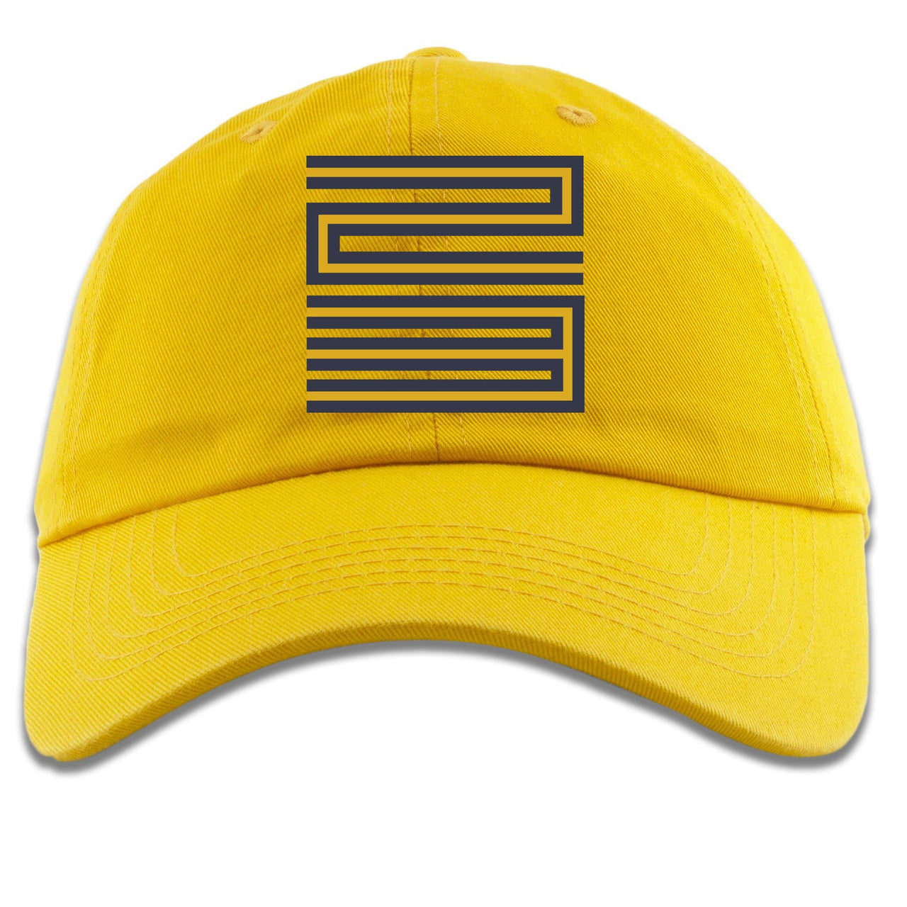 Michigan Inspire 5s Dad Hat | 23, Gold Yellow