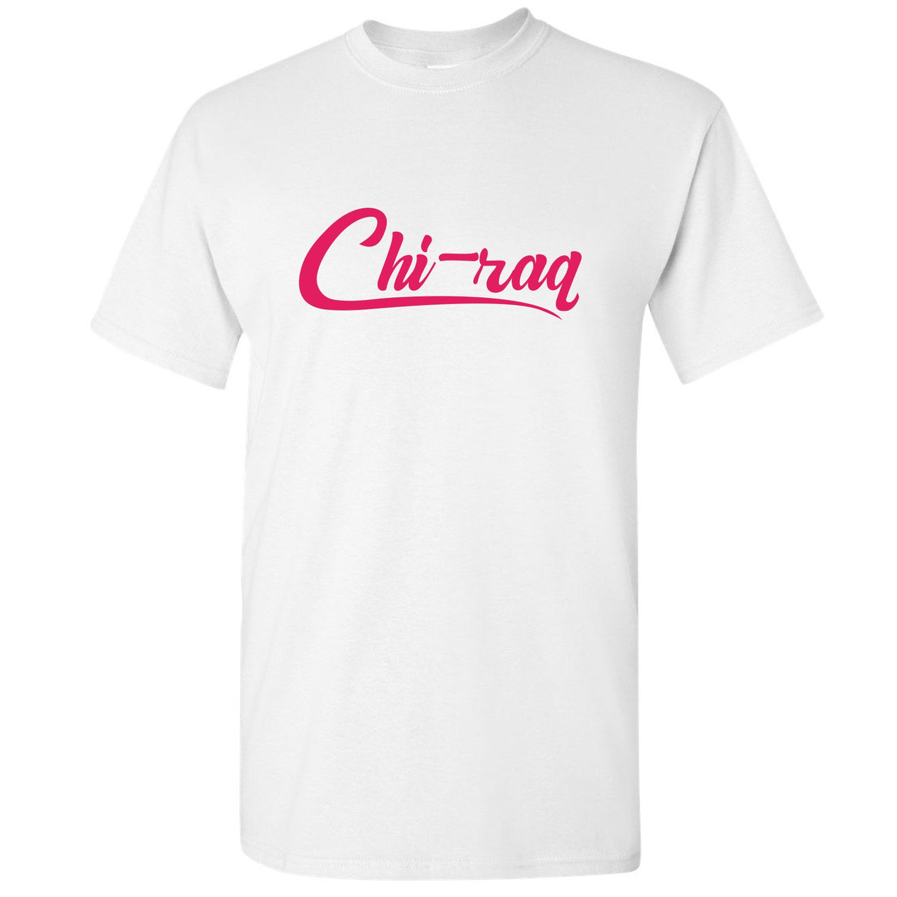 Grey Pink 12s T Shirt | Chiraq, White