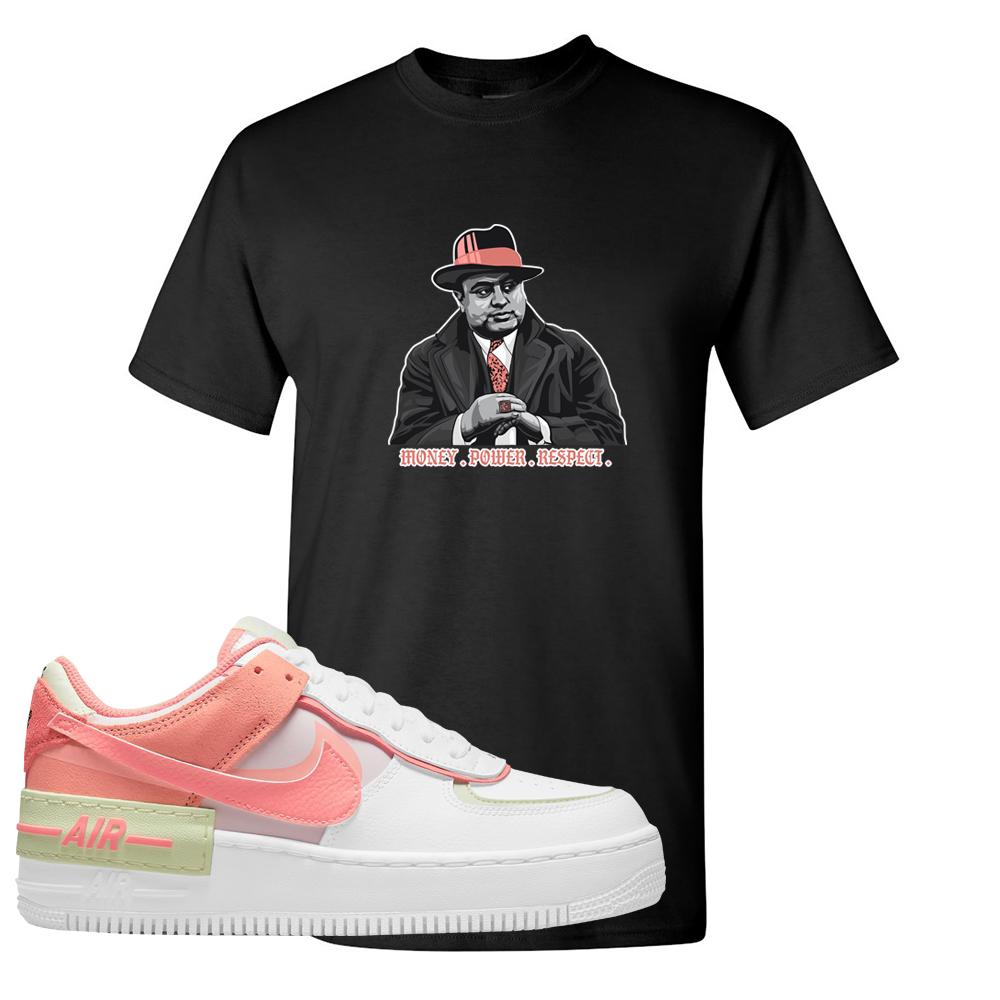 Air Force 1 Low Shadow Magic Ember T Shirt | Capone Illustration, Black