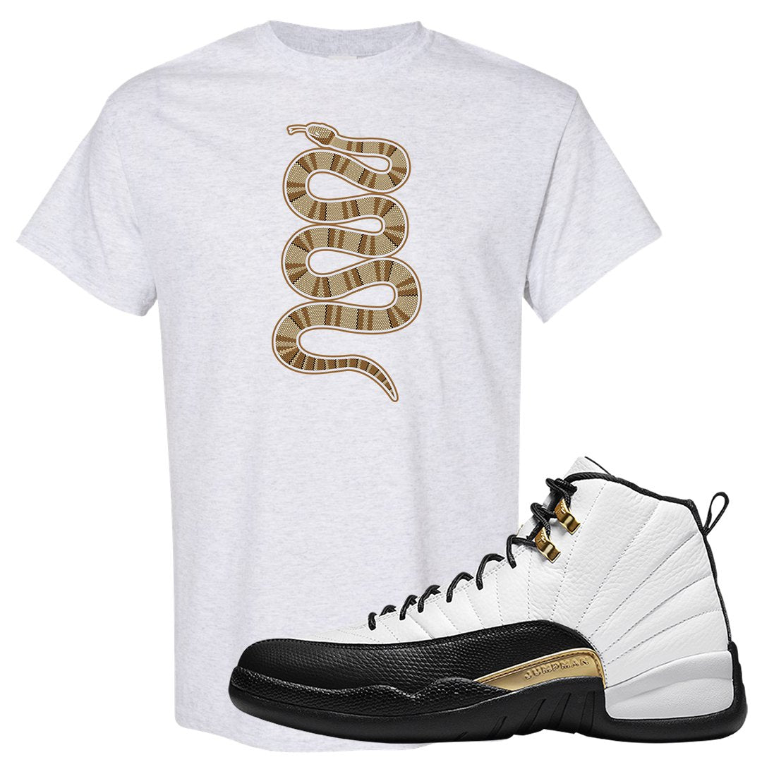 Royalty 12s T Shirt | Coiled Snake, Ash