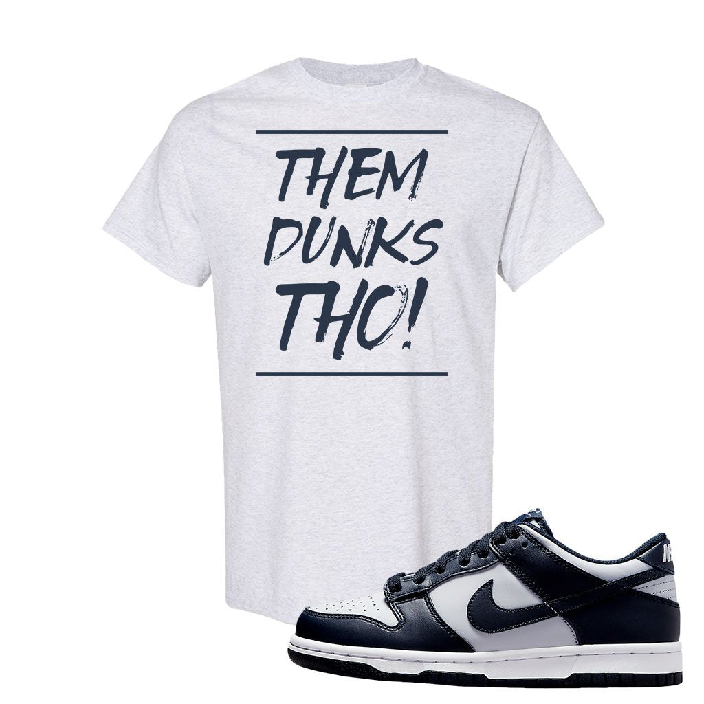 SB Dunk Low Georgetown T Shirt | Them Dunks Tho, Ash