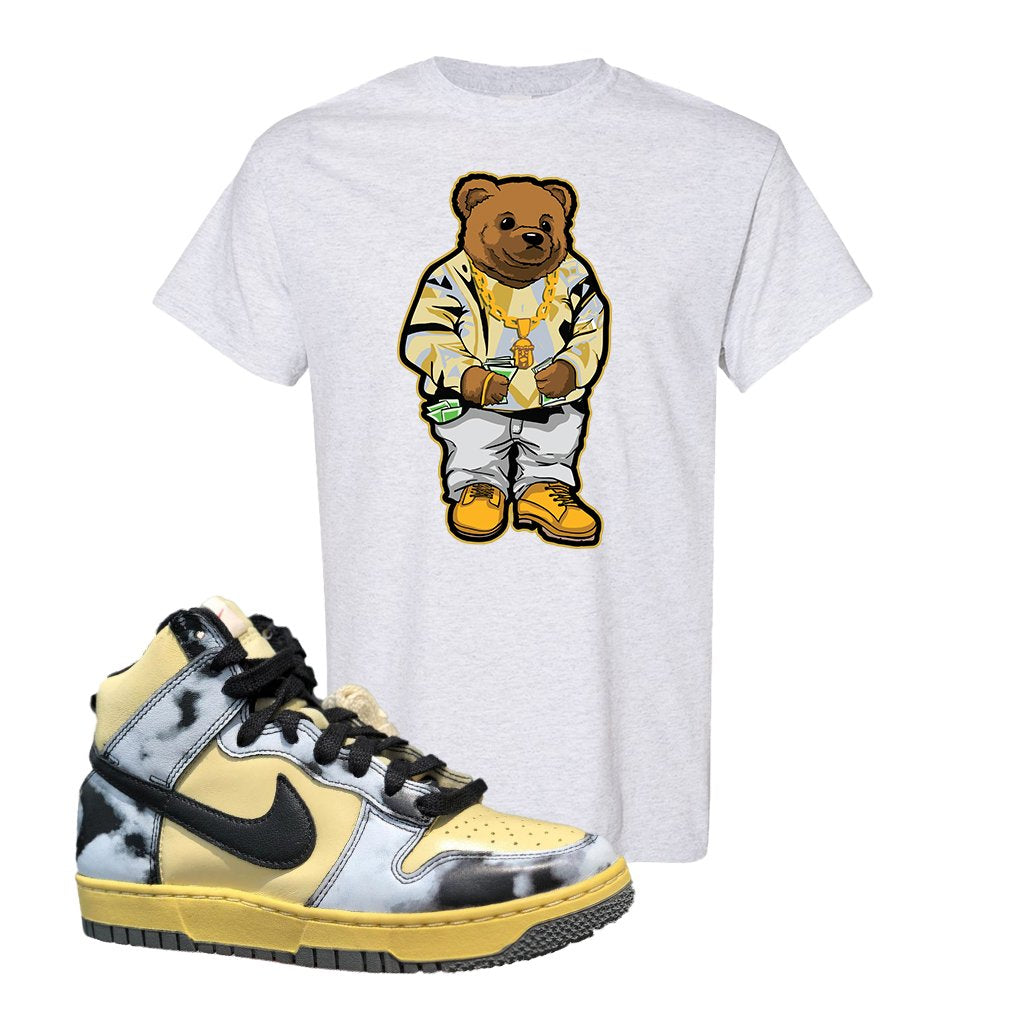 Acid Wash Yellow High Dunks T Shirt | Sweater Bear, Ash