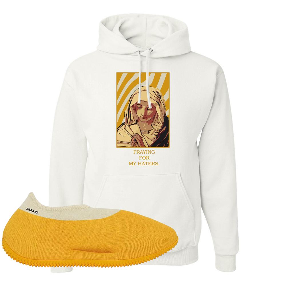 Sulfur Knit Runners Hoodie | God Told Me, White