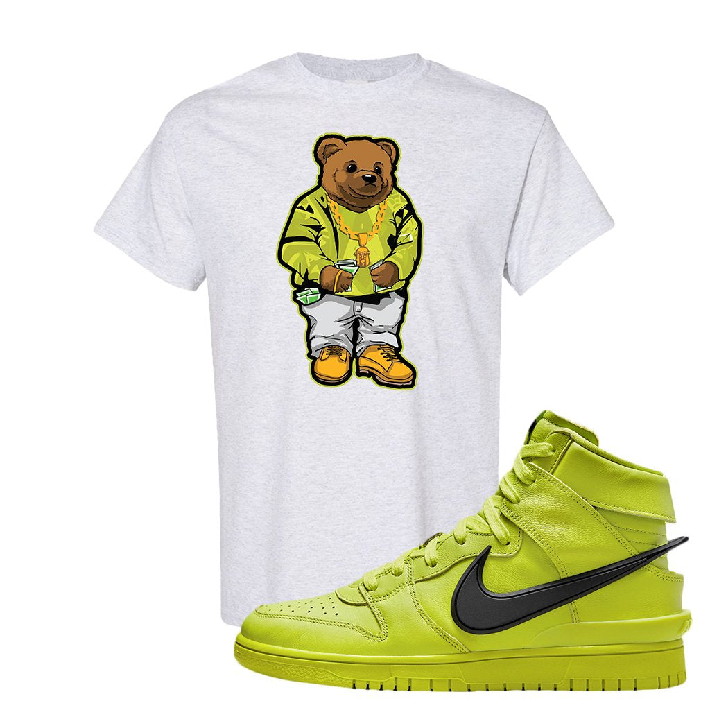 Atomic Green High Dunks T Shirt | Sweater Bear, Ash