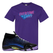 Doernbecher 14s T Shirt | Overcome The Odds, Purple