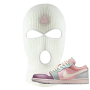 Air Jordan 1 Low Pastel Ski Mask | All Seeing Eye, White