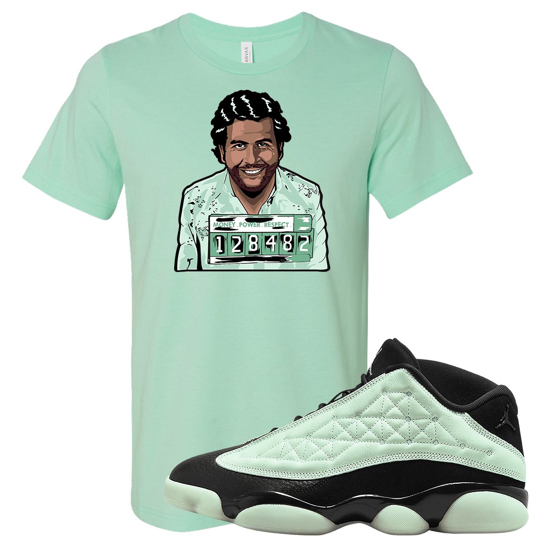 Single's Day Low 13s T Shirt | Escobar Illustration, Mint