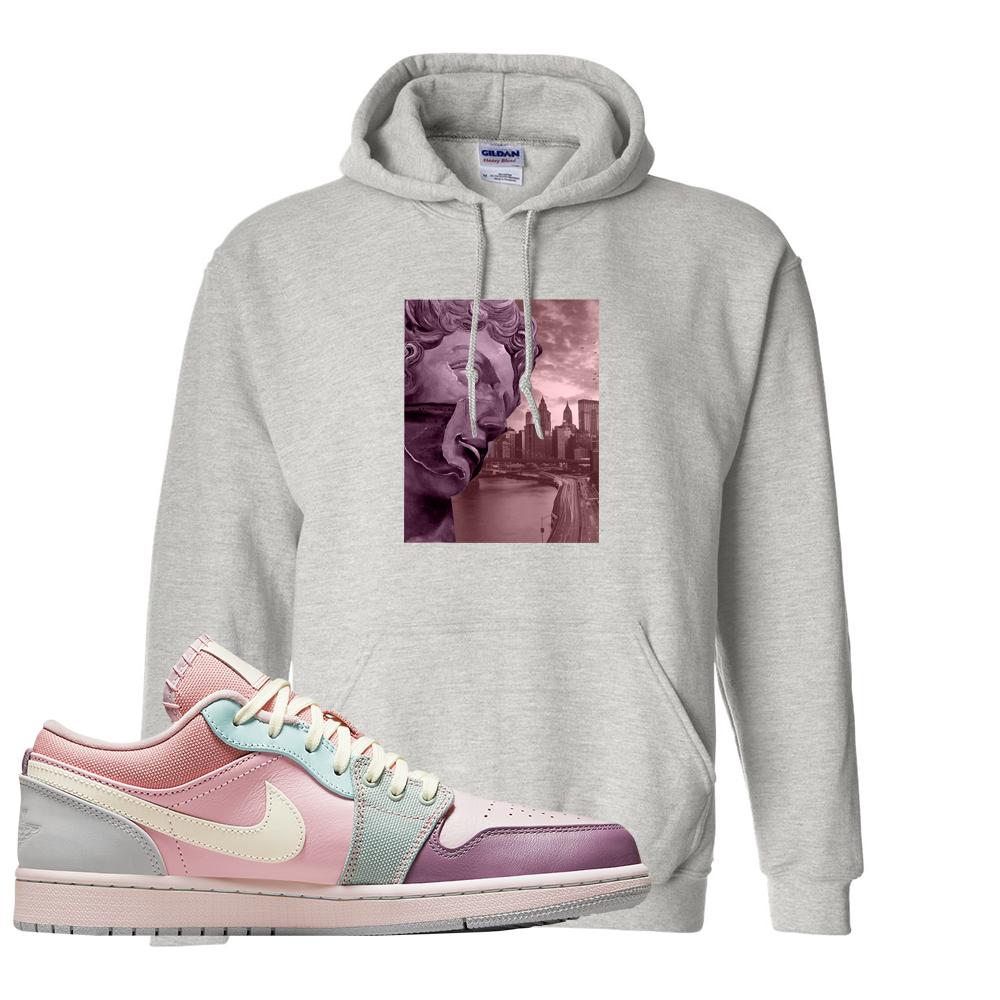 Air Jordan 1 Low Pastel Hoodie | Miguel, Ash