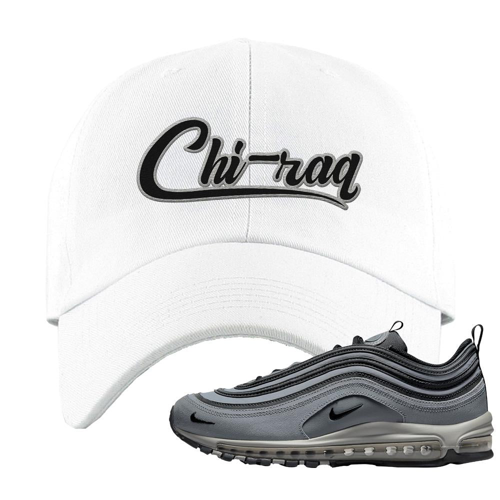 Grayscale 97s Dad Hat | Chiraq, White