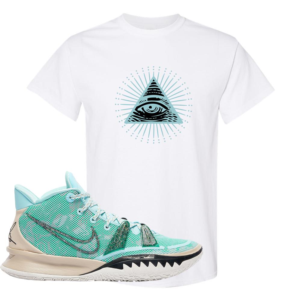 Copa 7s T Shirt | All Seeing Eye, White