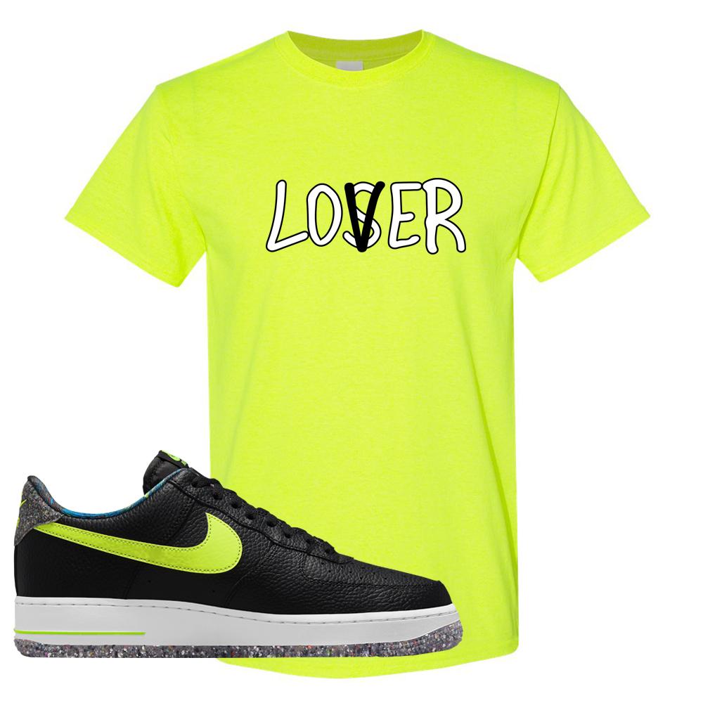 Air Force 1 Low Volt Grind T Shirt | Lover, Safety Green