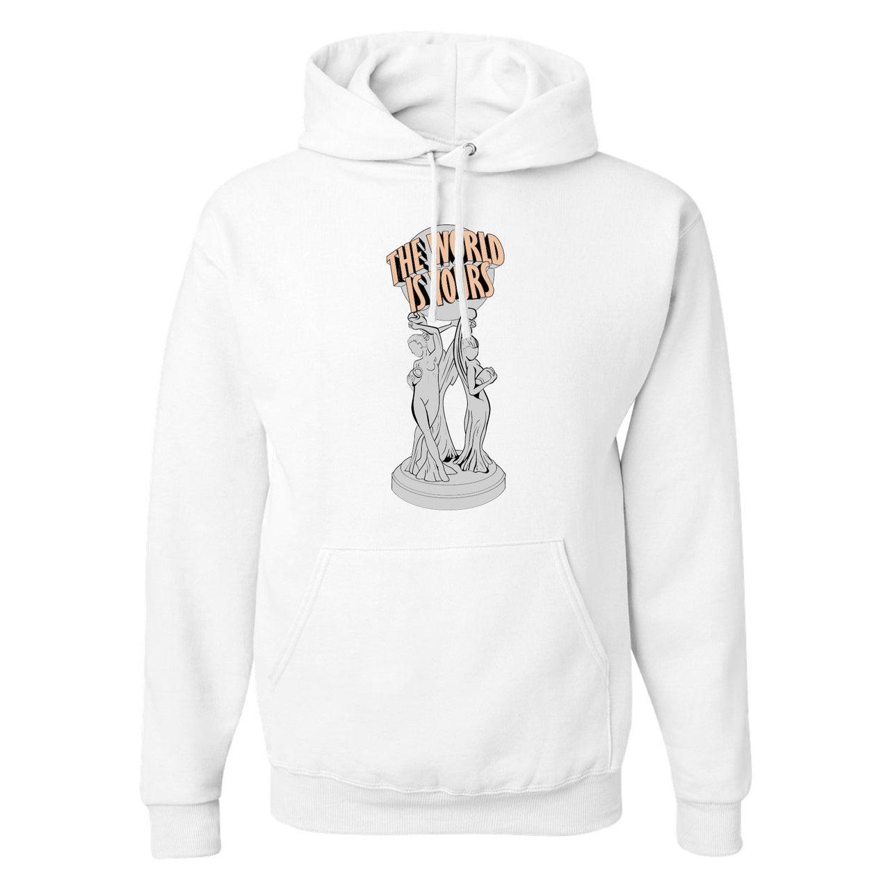 True Form v2 350s Hoodie | The World Is Yours, White