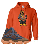 Yeezy 500 High Tactile Hoodie | Sweater Bear, Orange