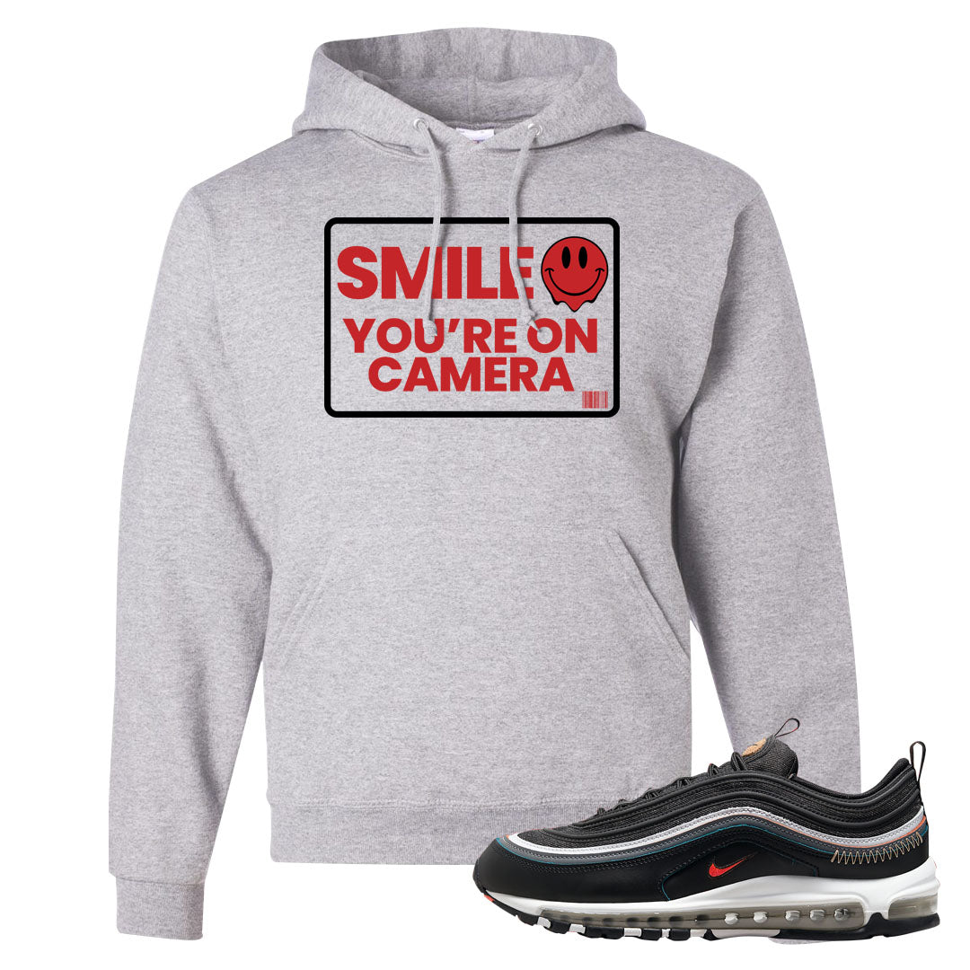 Alter and Reveal 97s Hoodie | Smile You're On Camera, Ash