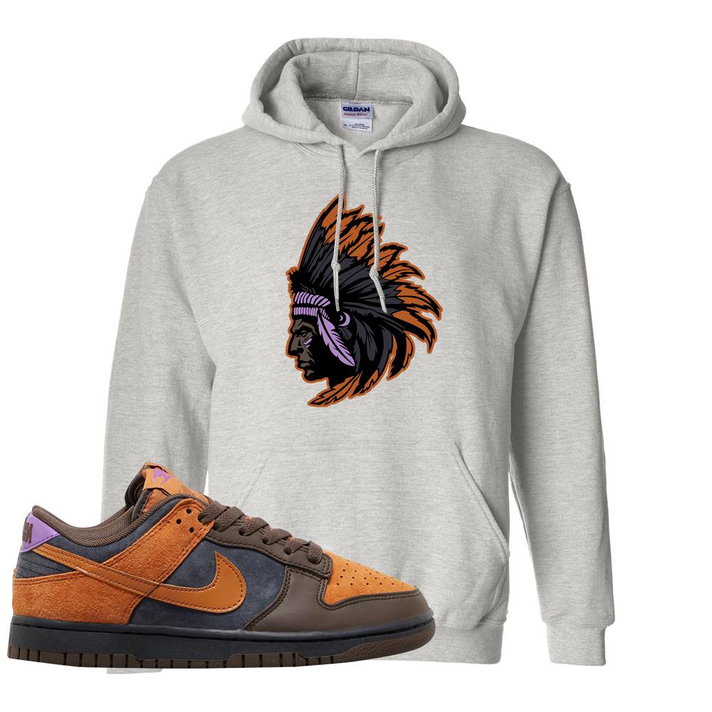 SB Dunk Low Cider Hoodie | Indian Chief, Ash