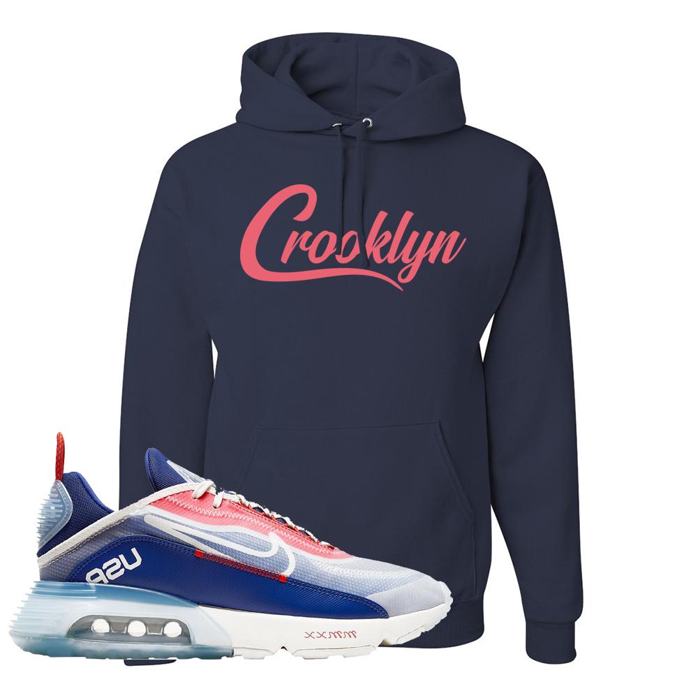 Team USA 2090s Hoodie | Crooklyn, Navy