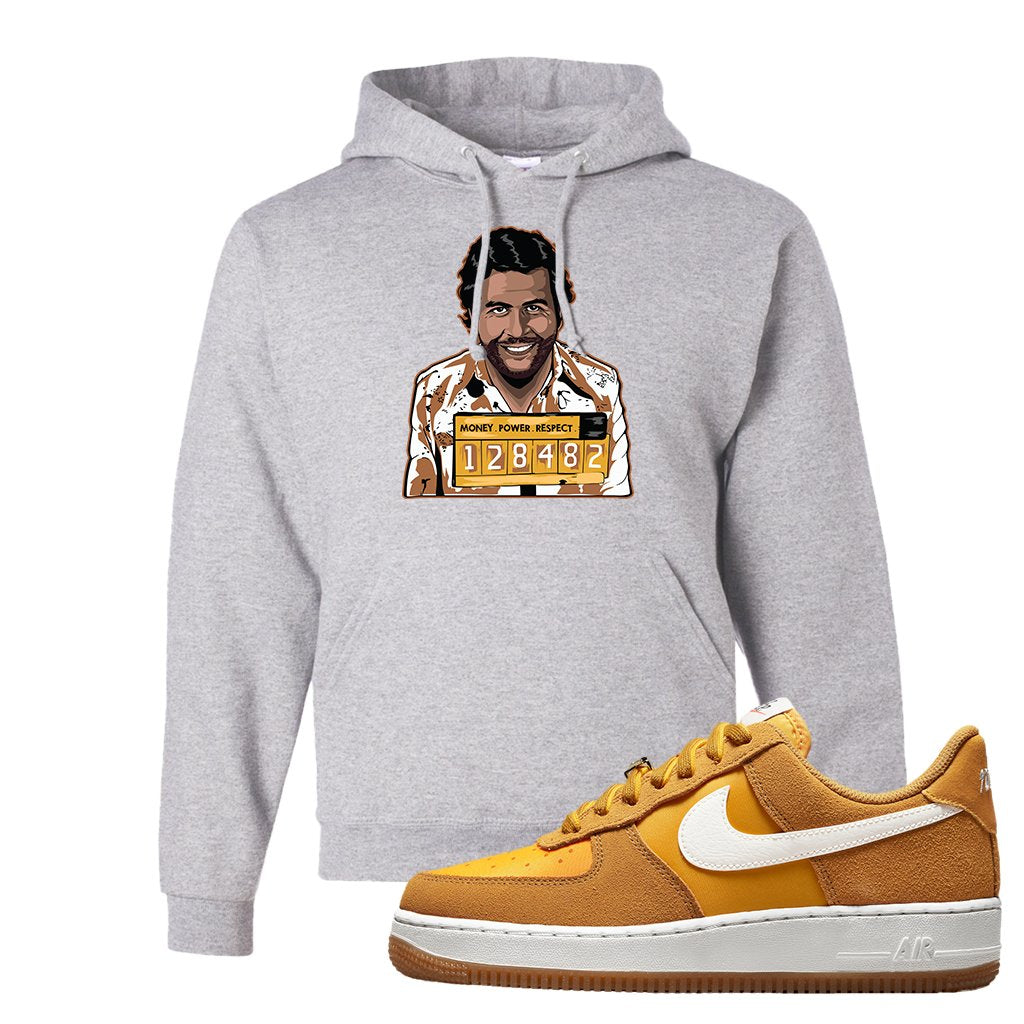 Air Force 1 Low First Use Hoodie | Escobar Illustration, Ash