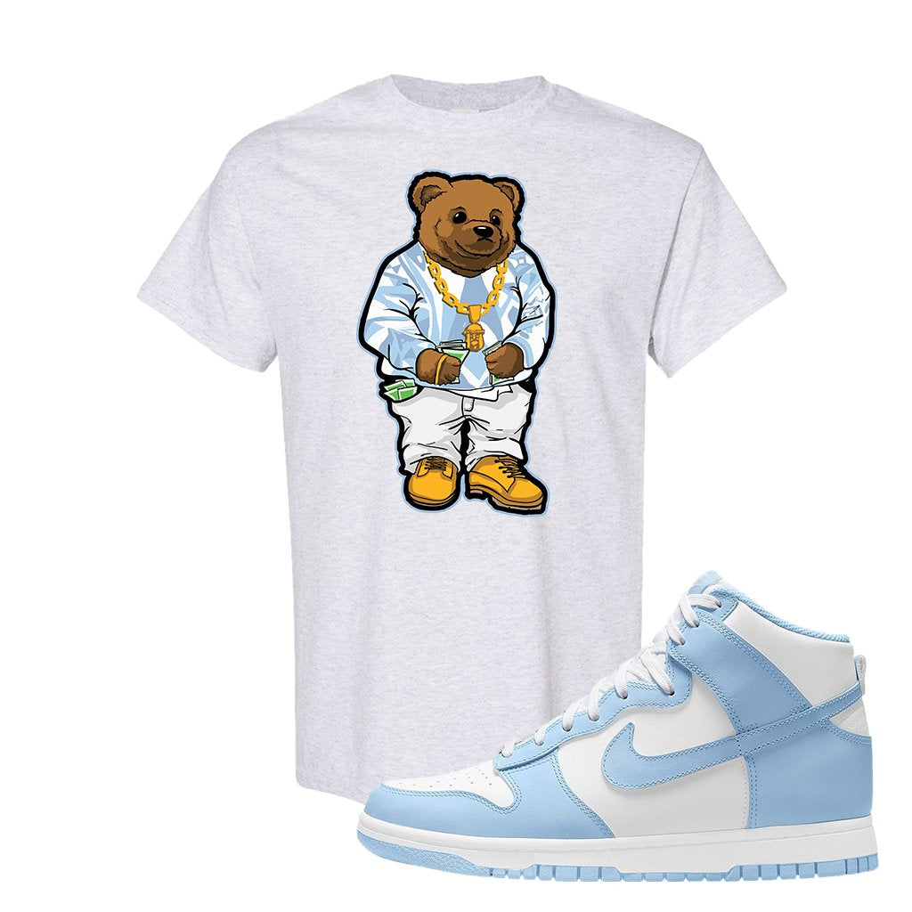 Aluminum High Dunks T Shirt | Sweater Bear, Ash