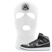 Alternate Shadow Mid 1s Ski Mask | All Seeing Eye, White