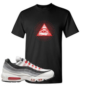 Comet 95s T Shirt | All Seeing Eye, Black