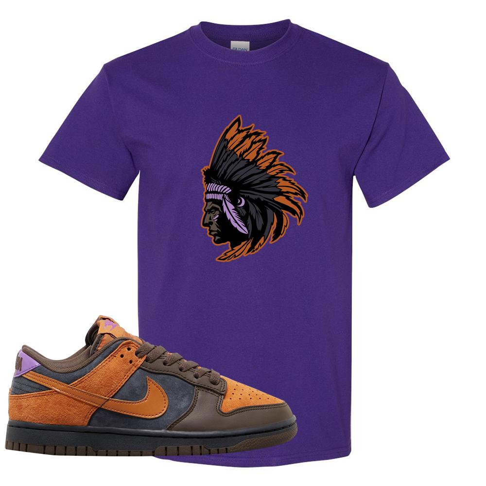 SB Dunk Low Cider T Shirt | Indian Chief, Purple