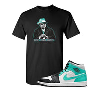 Air Jordan 1 Mid Tropical Twist T Shirt | Capone Illustration, Black