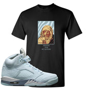 Blue Bird 5s T Shirt | God Told Me, Black