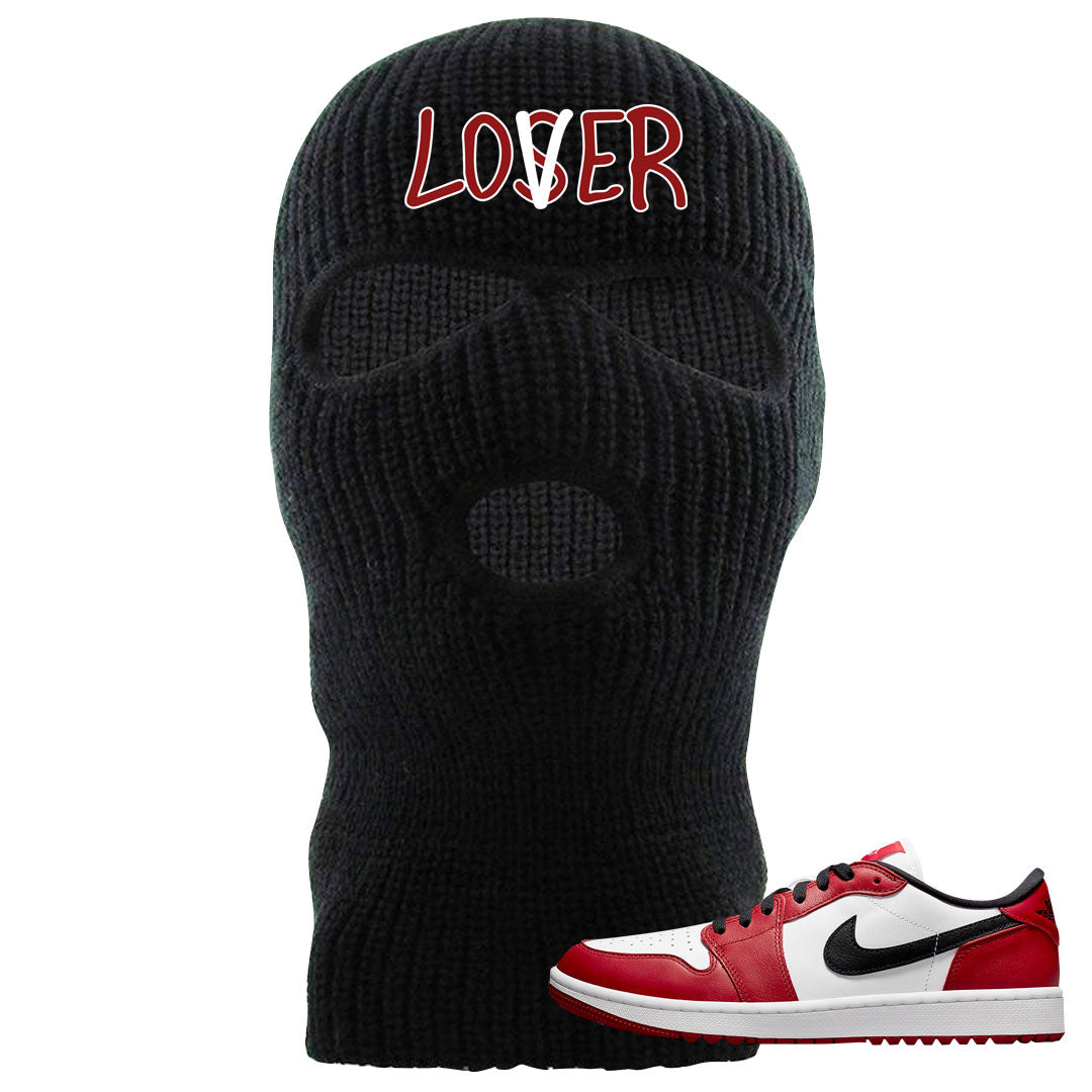 Chicago Golf Low 1s Ski Mask | Lover, Black
