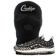 Zebra Golf 97s Ski Mask | Crooklyn, Black