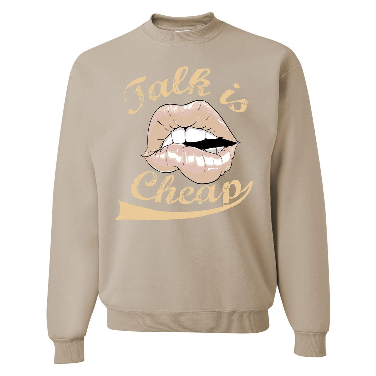 Clay v2 350s Crewneck Sweater | Talking Lips, Sand