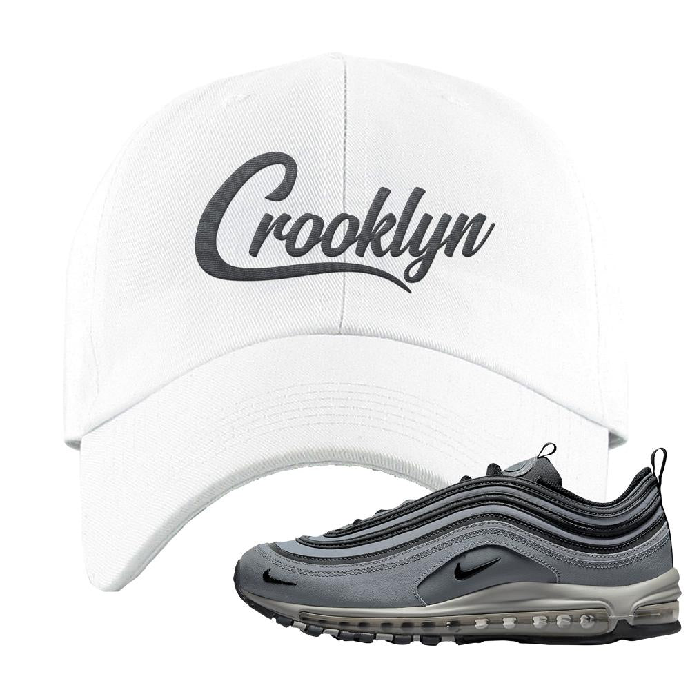 Grayscale 97s Dad Hat | Crooklyn, White