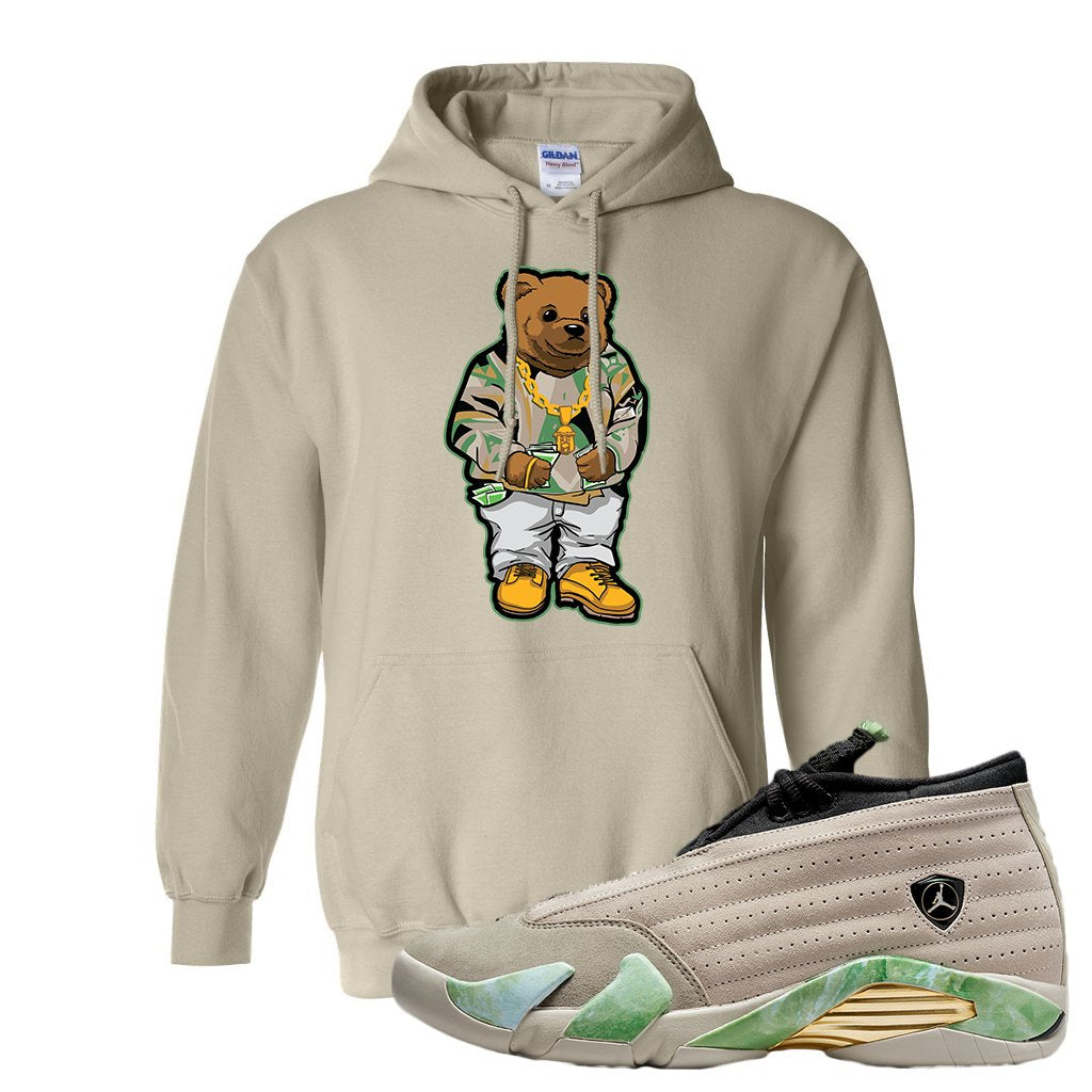 Fortune Low 14s Hoodie | Sweater Bear, Sand