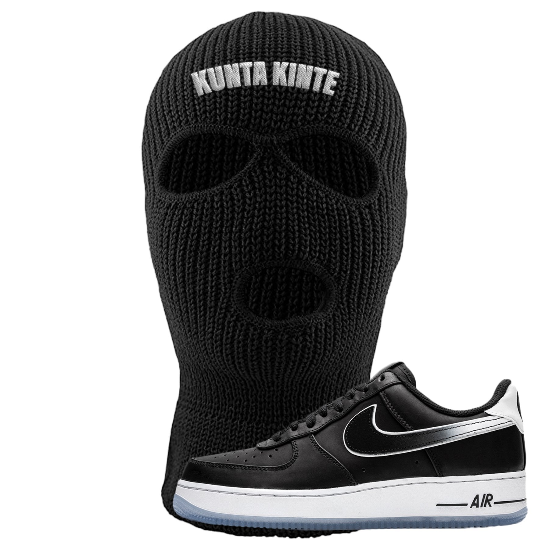Colin Kaepernick X Air Force 1 Low Kunta Kinte Black Sneaker Hook Up Ski Mask