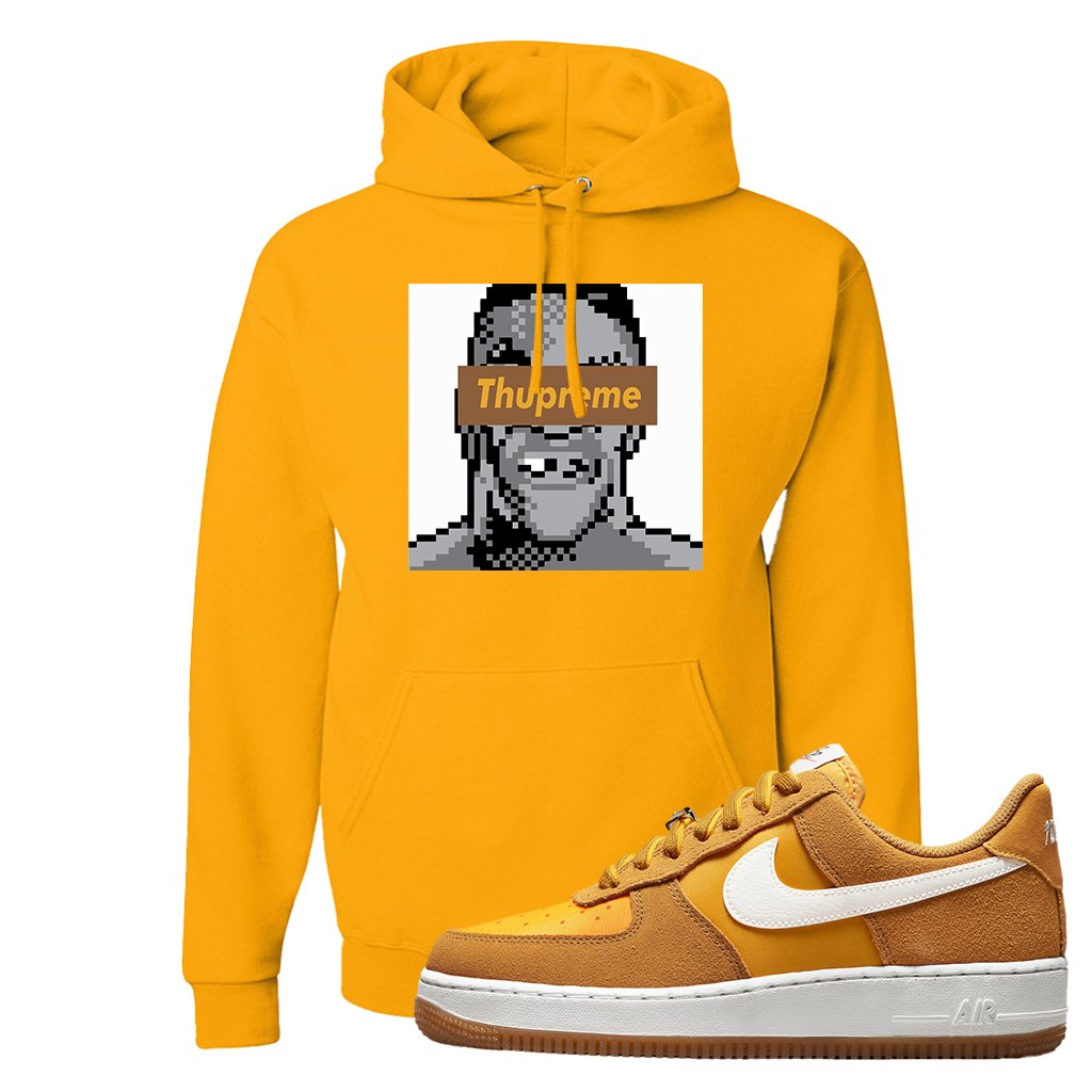 Air Force 1 Low First Use Hoodie | Thupreme, Gold