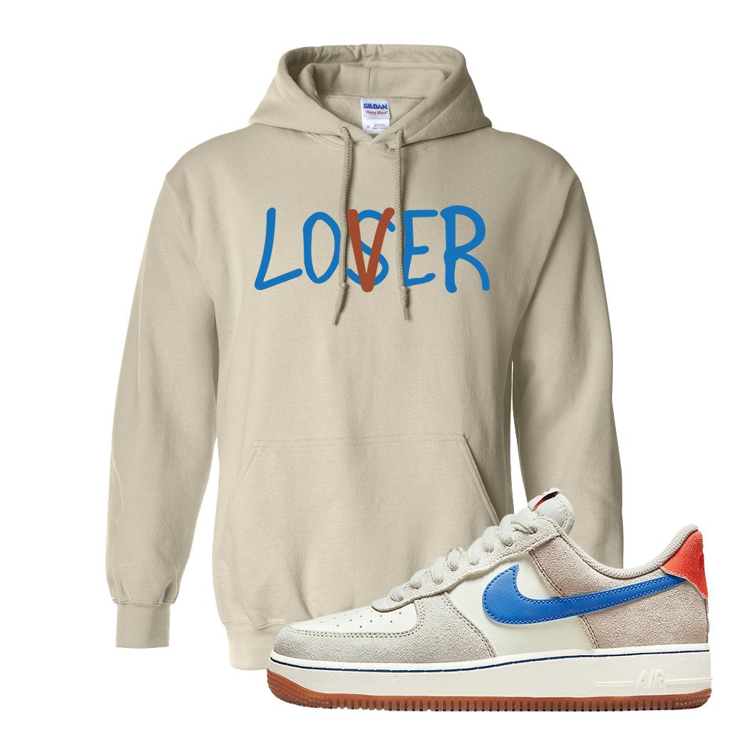 First Use Low 1s Suede Hoodie | Lover, Sand