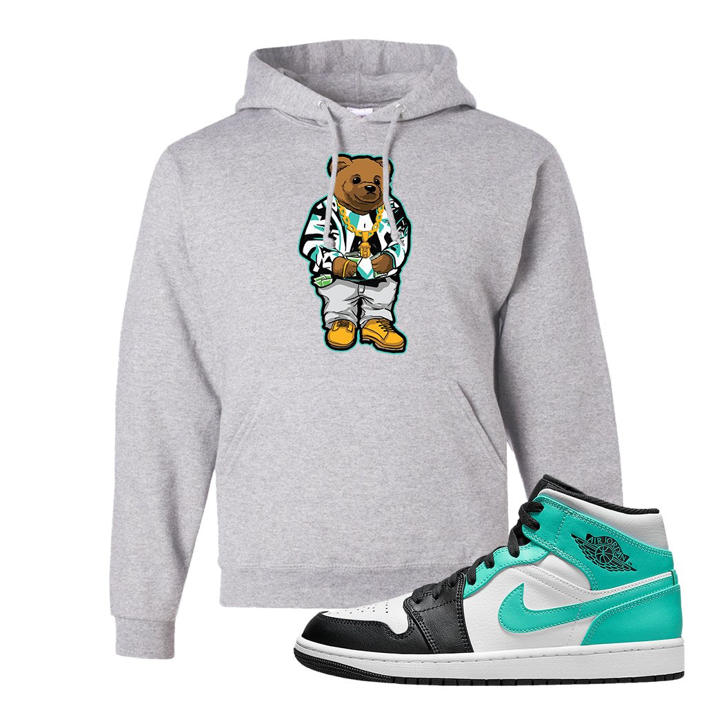 Air Jordan 1 Mid Tropical Twist Hoodie | Sweater Bear, Ash