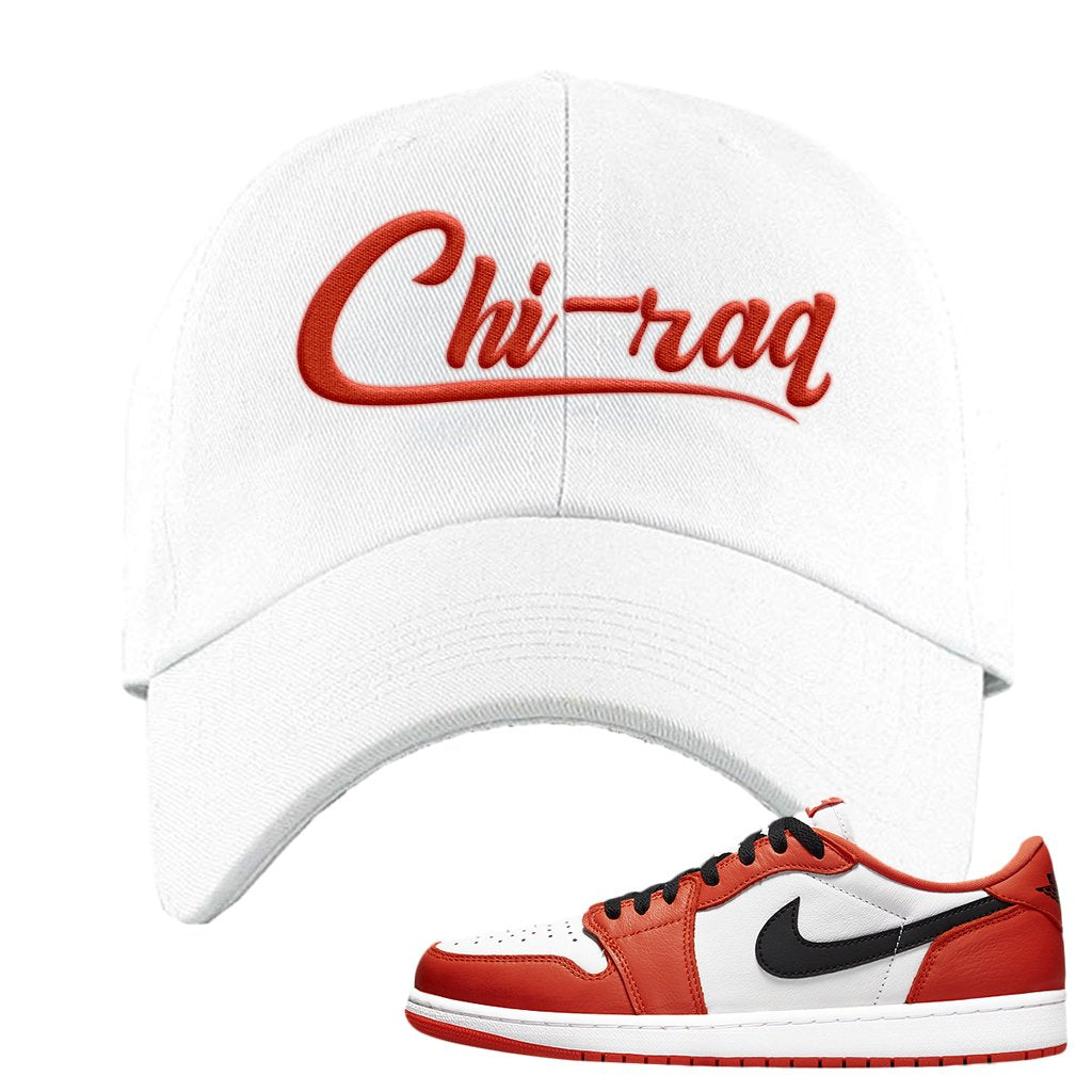 Starfish OG Low 1s Dad Hat | Chiraq, White