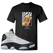 Obsidian 13s T Shirt | God Told Me, Black