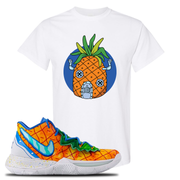 Kyrie 5 Pineapple House Pineapple House White Sneaker Hook Up T-Shirt