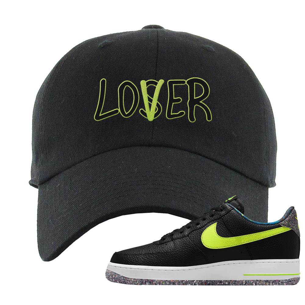 Air Force 1 Low Volt Grind Dad Hat | Lover, Black
