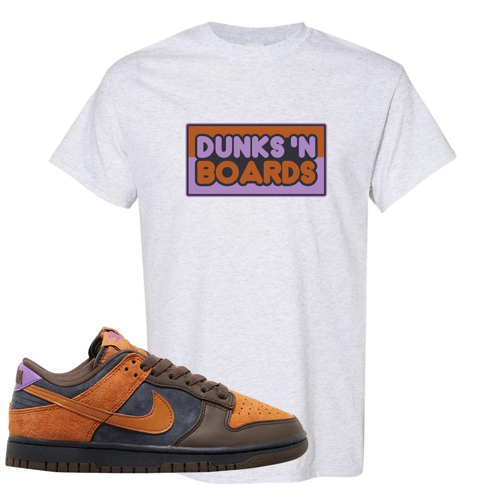SB Dunk Low Cider T Shirt | Dunks N Boards, Ash