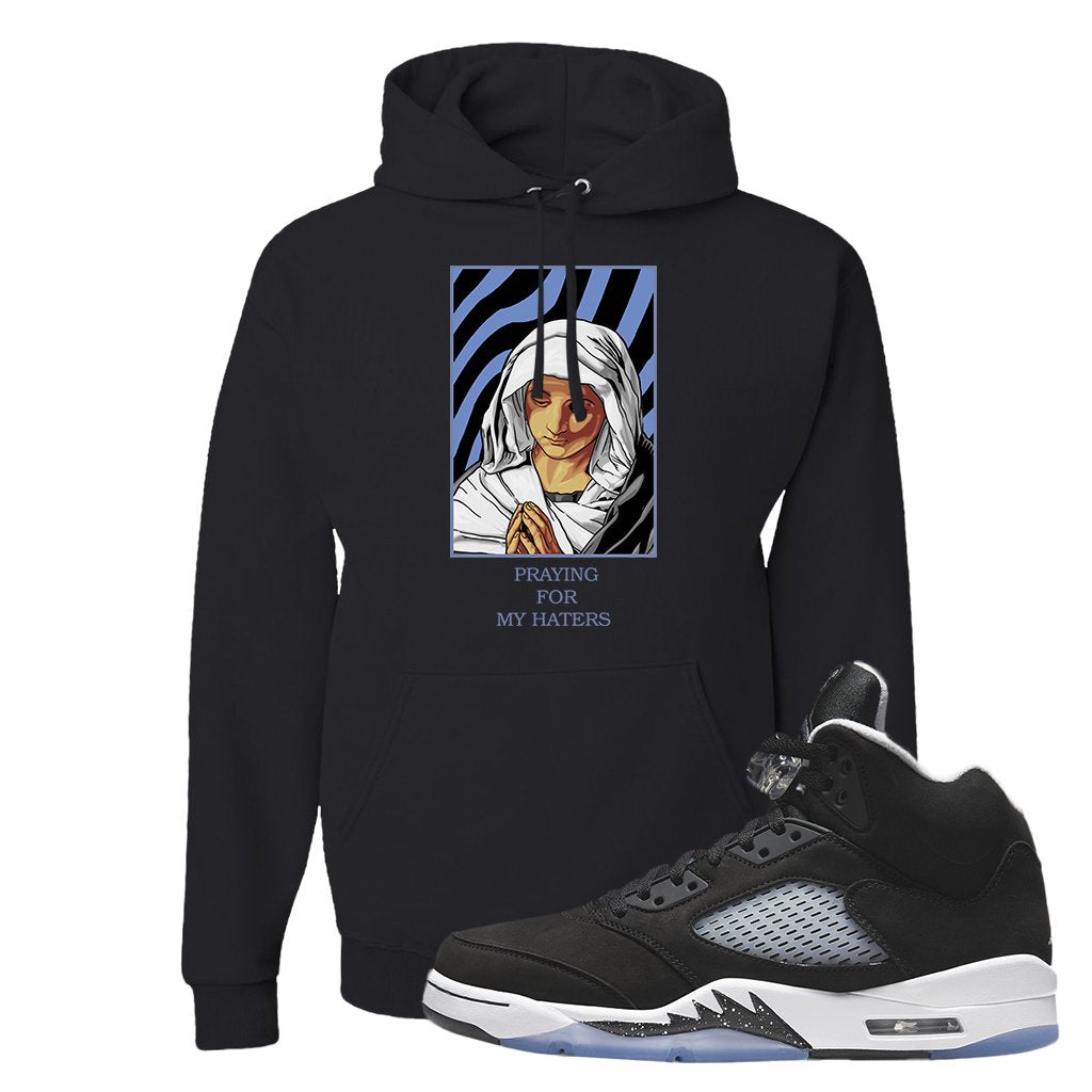 Oreo Moonlight 5s Hoodie | God Told Me, Black