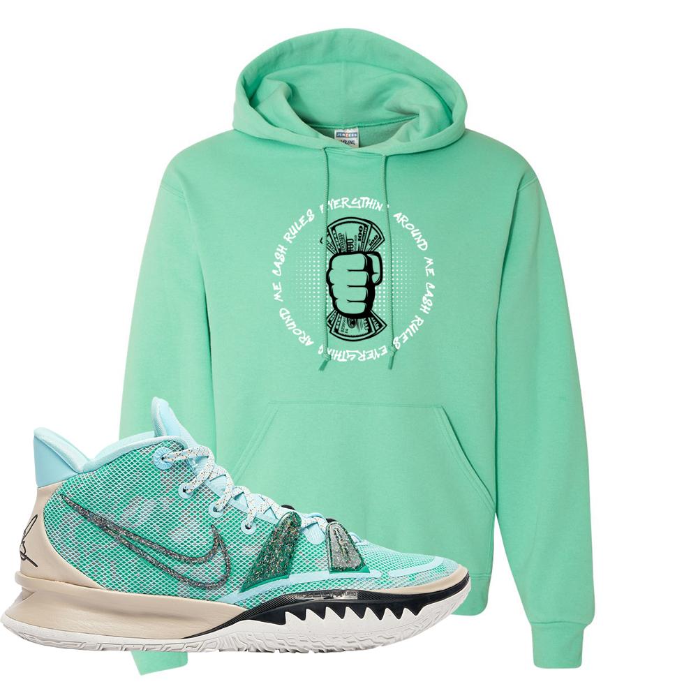 Copa 7s Hoodie | Cash Rules Everything Around Me, Cool Mint