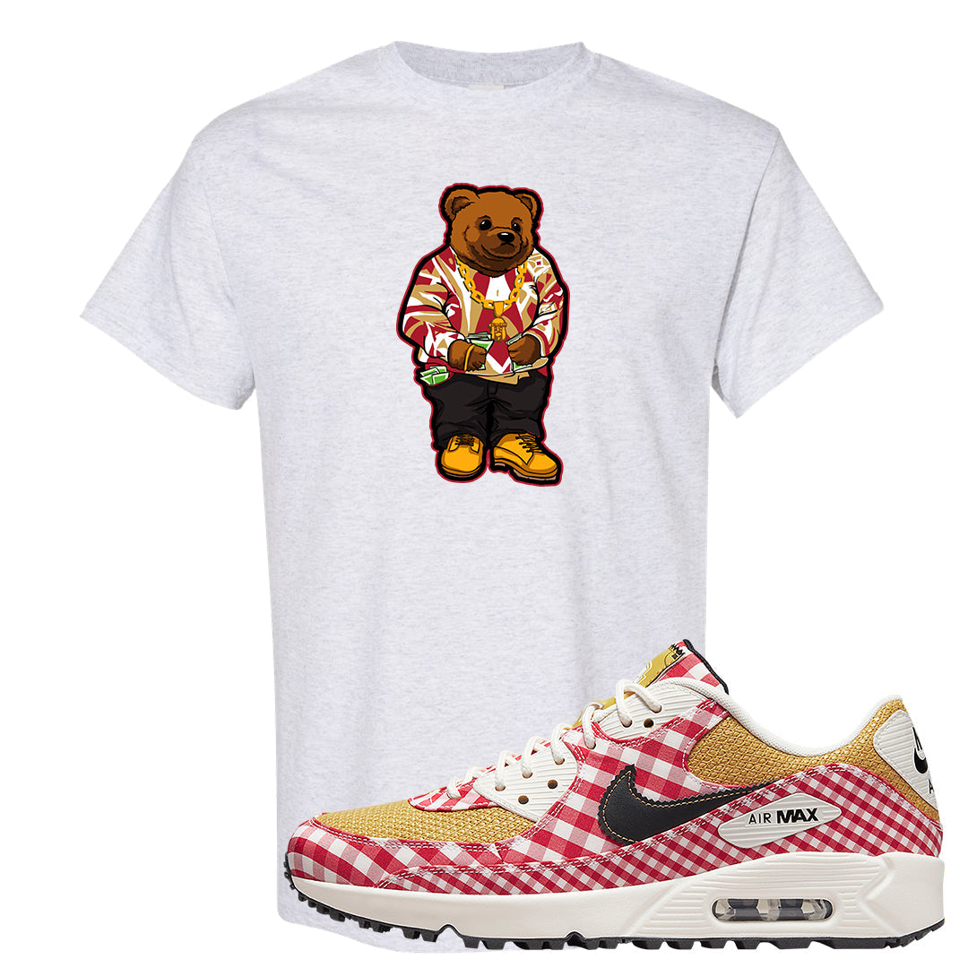 Picnic Golf 90s T Shirt | Sweater Bear, Ash
