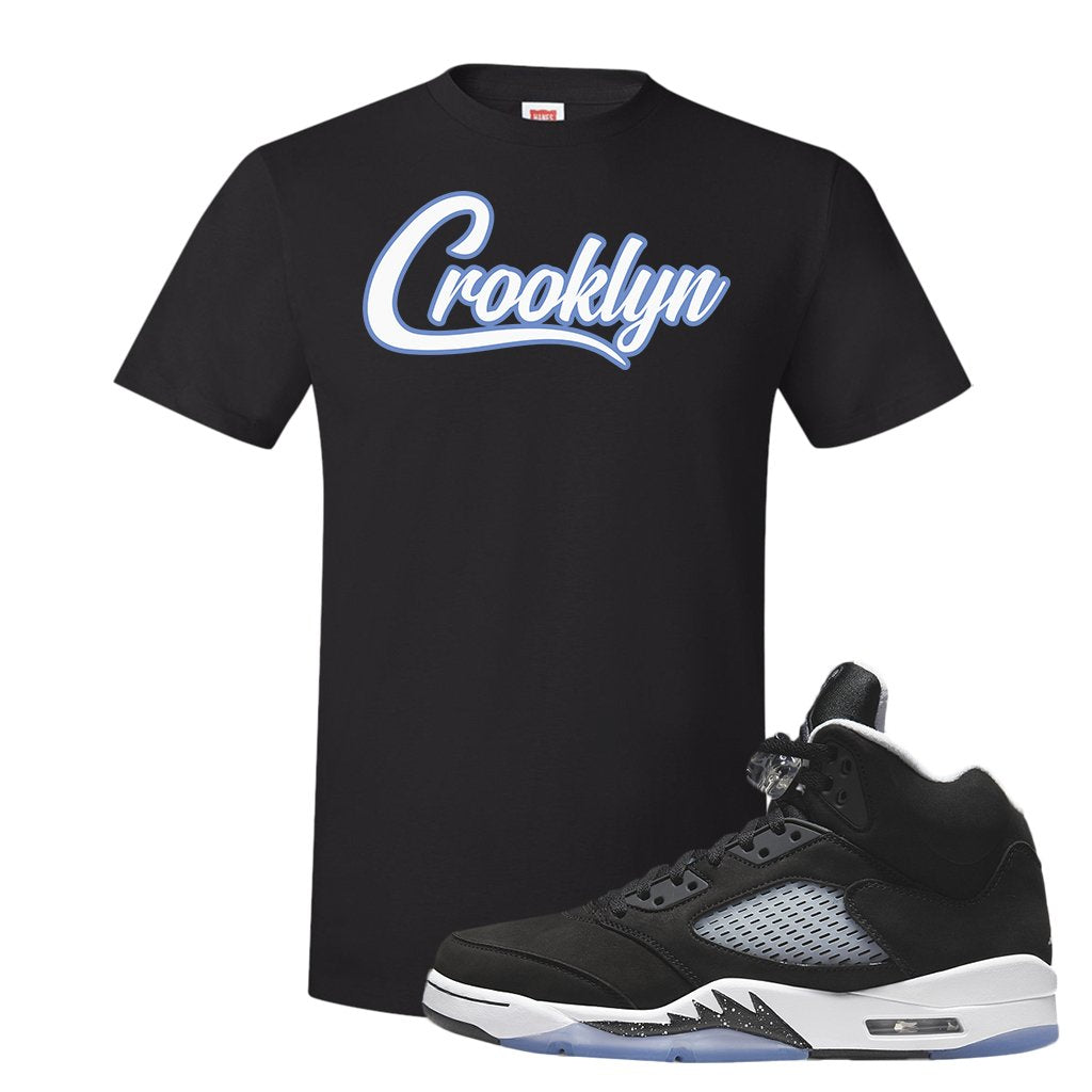 Oreo Moonlight 5s T Shirt | Crooklyn, Black