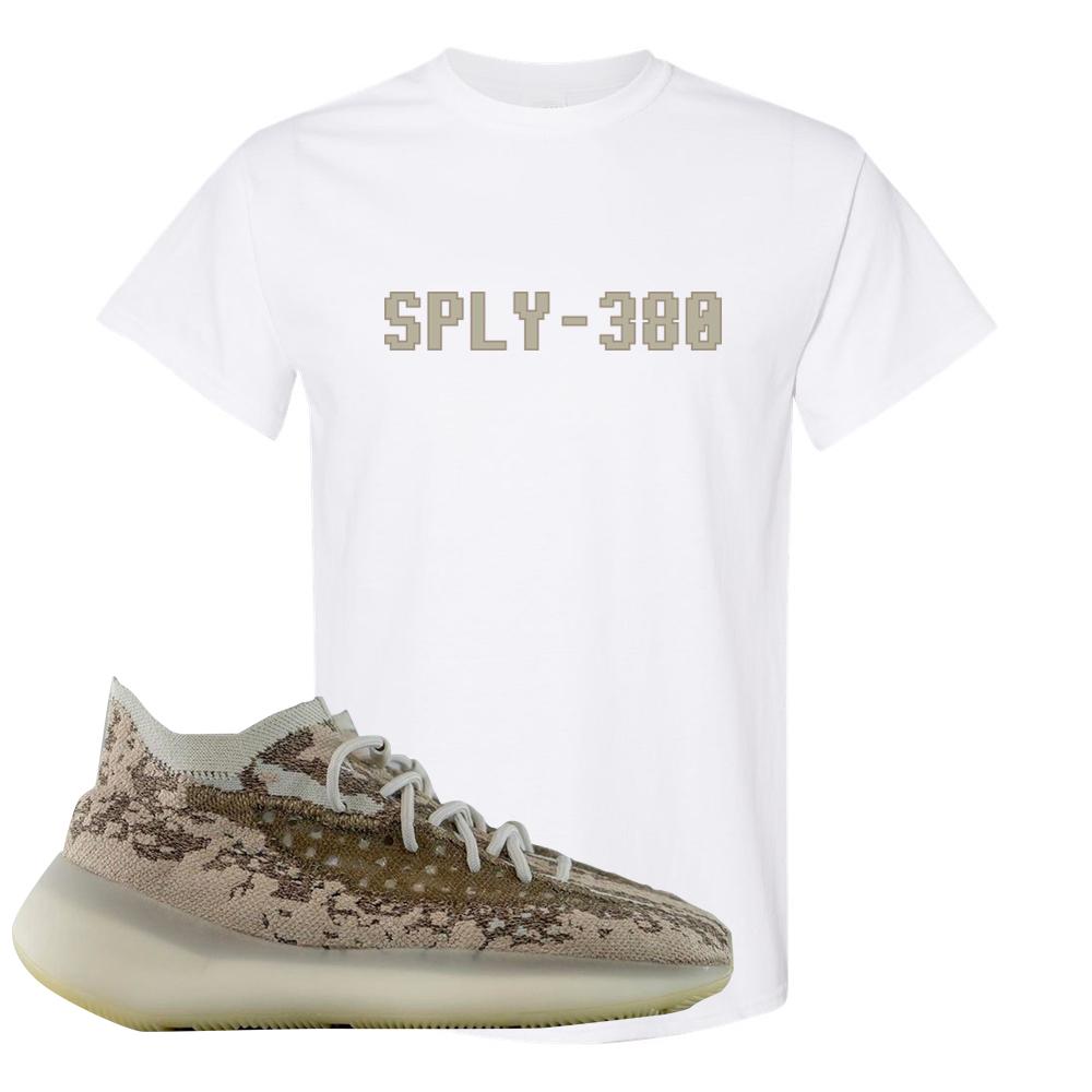 Stone Salt 380s T Shirt | Sply-380, White