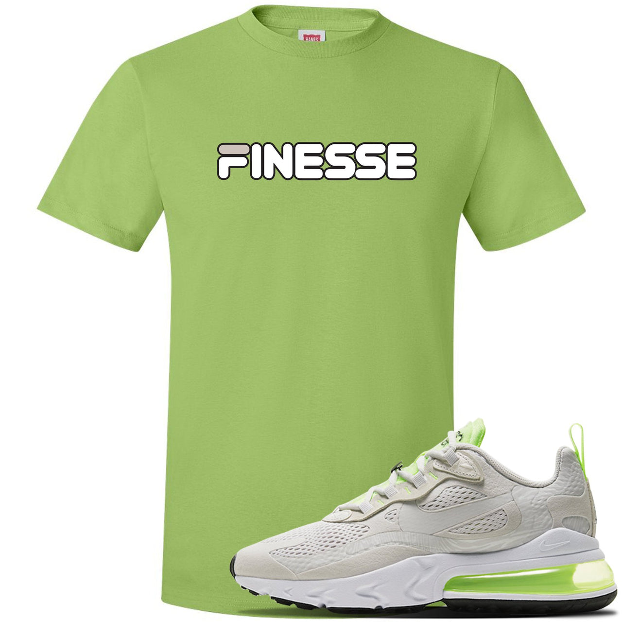 Ghost Green React 270s T Shirt | Finesse, Lime Green